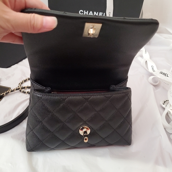 Brand New authentic Chanel Coco Handle extra mini - Picture 6 of 16